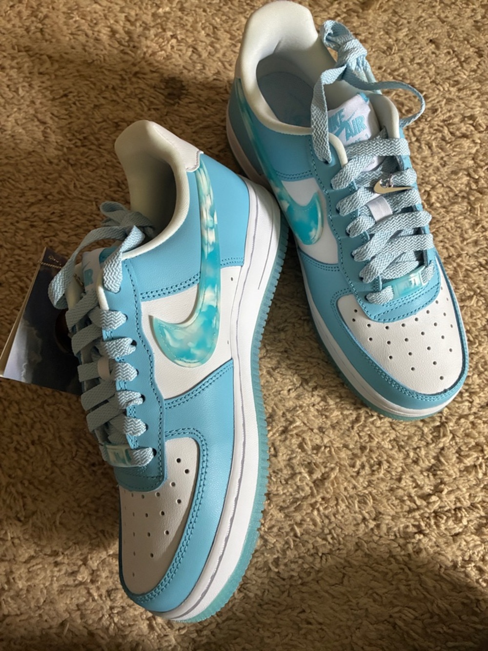 Women's Blue (Wmns) Air Force 1 '07 Lx 'Nail Art
- White/Celestine Blue - Picture 12 of 17